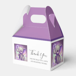 Ballotins Beau éléphant violet Ballotin