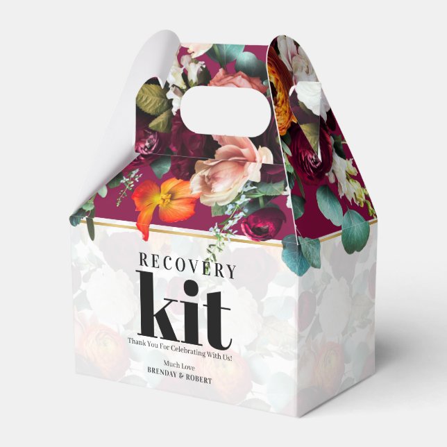 Ballotins Beau kit de récupération de fleurs d'été (Verso)
