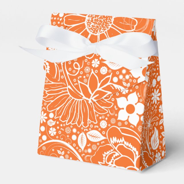 Ballotins Beautés botaniques Orange RIBBON BALLOTIN (Verso)