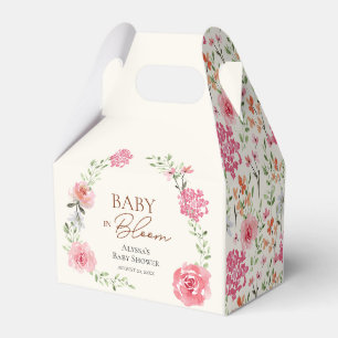 Ballotins Bébé En Fleur Fleur À Thème Boho Baby shower