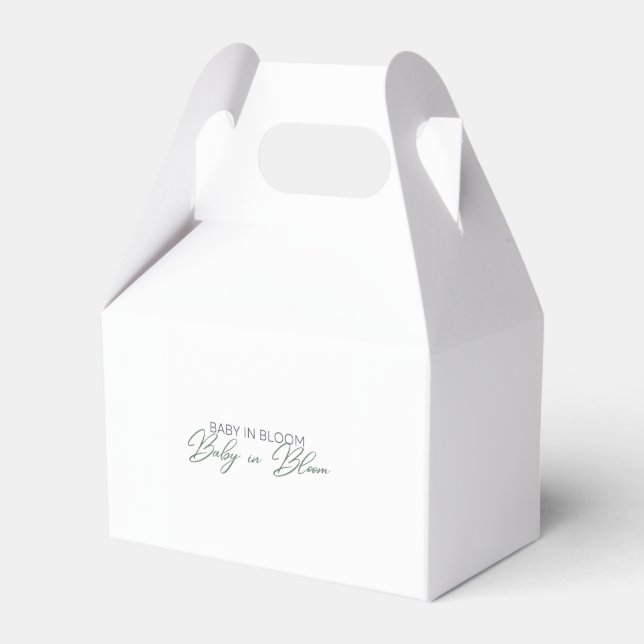 Ballotins Bébé en fleur - Le souffle du bébé (Verso)