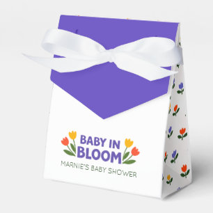 Ballotins Bébé en fleurs ! Tulipe Jardin Floral Baby Shower
