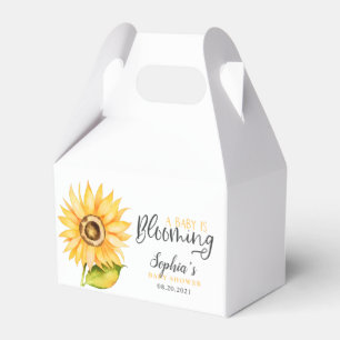 Ballotins Bébé est florissante Sunflower Douche