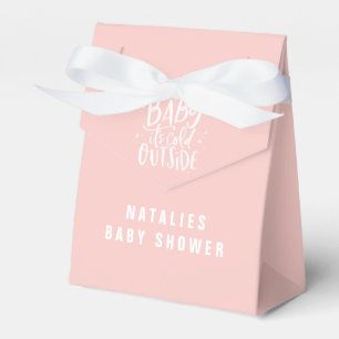 Ballotins Bébé son baby shower extérieur froid