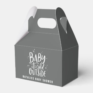 Ballotins Bébé son baby shower extérieur froid