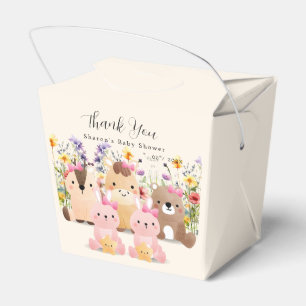 Ballotins Bébés Animaux Mignons & Baby Shower Fleurs Sauvage