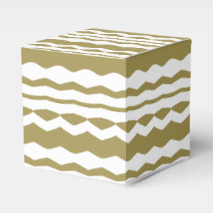 Ballotins Beige et blanc géométrique