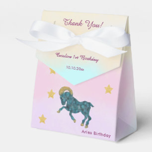 Ballotins Bélier céleste aquarelle 1er anniversaire