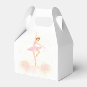Ballotins Belle boîte de faveur de ballerine
