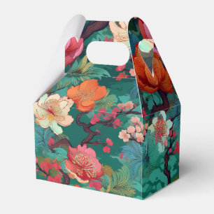 Ballotins Belle boîte de faveur de la fête d'impression japo