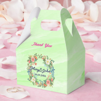 Ballotins Belle couronne rose mariage romantique