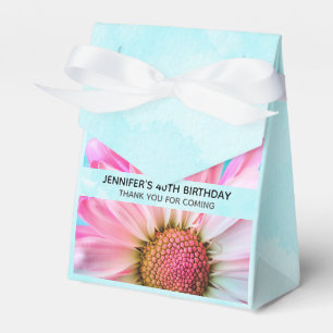 Ballotins Belle Fleur rose Gros plan Photo Anniversaire