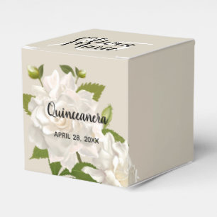 Ballotins Belle Gardénie blanche élégante