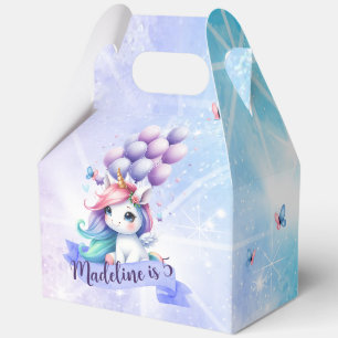 Ballotins Belle licorne avec Ballotin de ballons