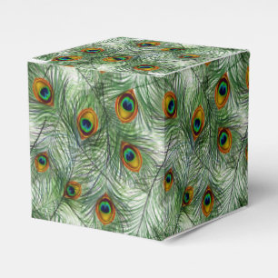 Ballotins Belle plume verte de paon