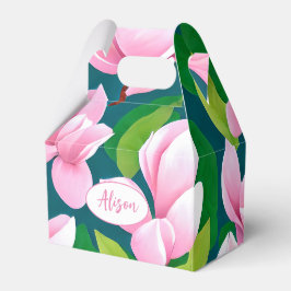 Ballotins Belles fleurs de Magnolia rose
