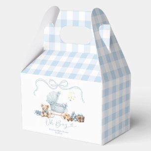 Ballotins Berceau Bébé Fille Tenue Bleue Baby Shower