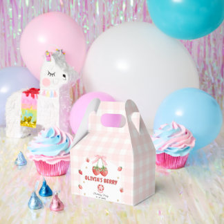 Ballotins Berry Cute Pink Fraise Premier anniversaire