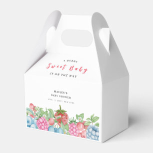 Ballotins Berry doux Baby shower doux et doux
