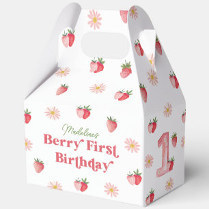 Ballotins Berry fraise et marmite Premier anniversaire