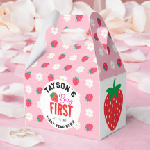 Berry Premier anniversaire 1er anniversaire fraise
