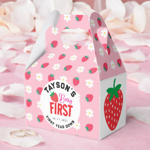 Ballotins Berry Premier anniversaire 1er anniversaire fraise