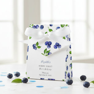 Ballotins Berry Premier Anniversaire Aquarelle Blueberry Cut