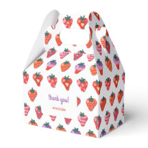 Berry Special Strawberry Anniversaire - Blanc