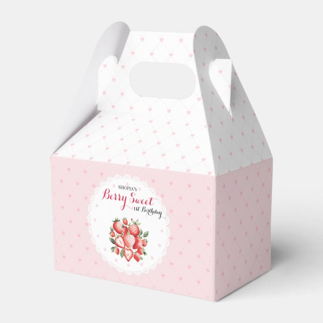 Ballotins Berry Sweet 1er anniversaire (Verso)