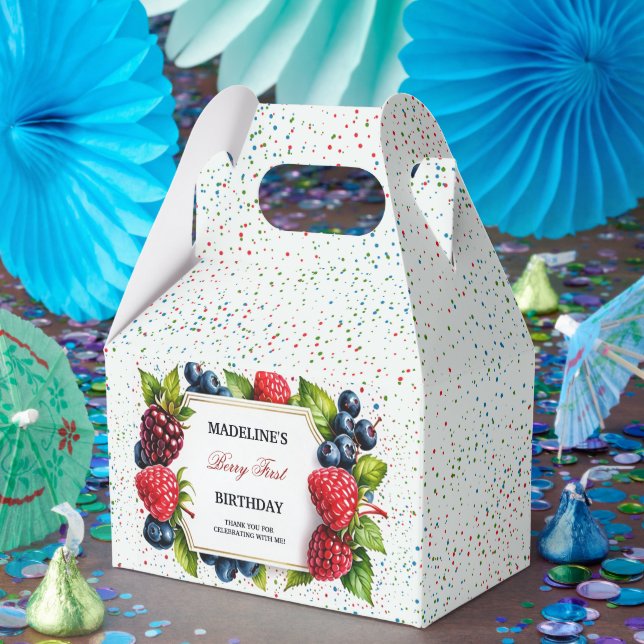 Ballotins Berry Sweet Anniversaire Ballotin Thème fraise (Fête)