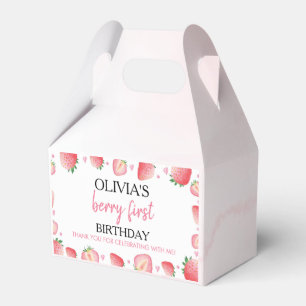 Ballotins Berry Sweet Anniversaire Ballotin Thème fraise