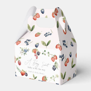 Ballotins Berry Sweet Berries Baby shower fille