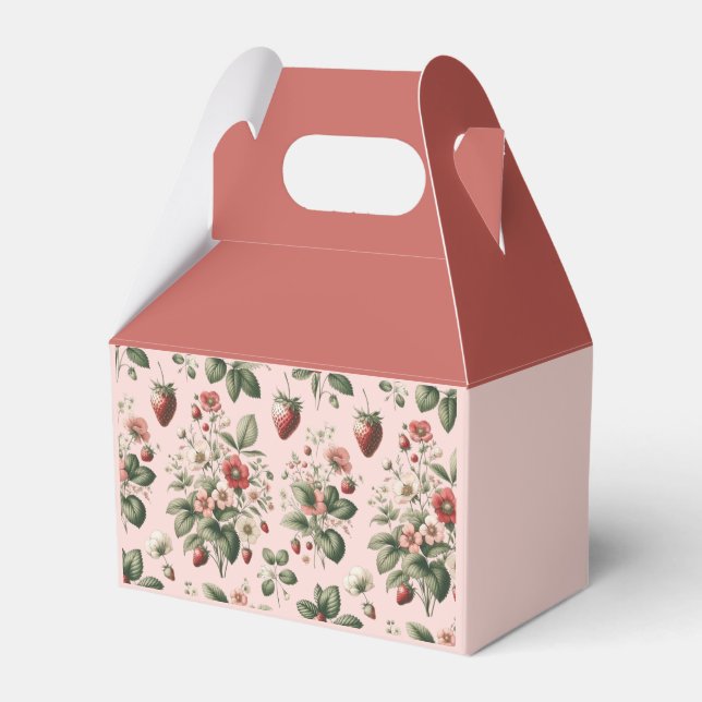 Ballotins Berry Sweet fraise rouge et rose (Verso)