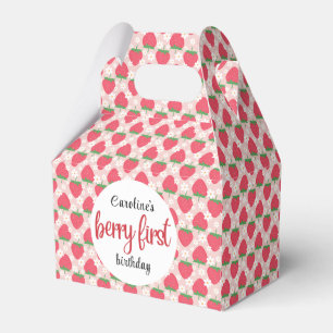 Ballotins Berry Sweet Strawberry 1er fête d'anniversaire