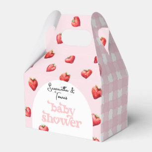 Ballotins Berry Sweet Strawberry Heart Girt Baby shower