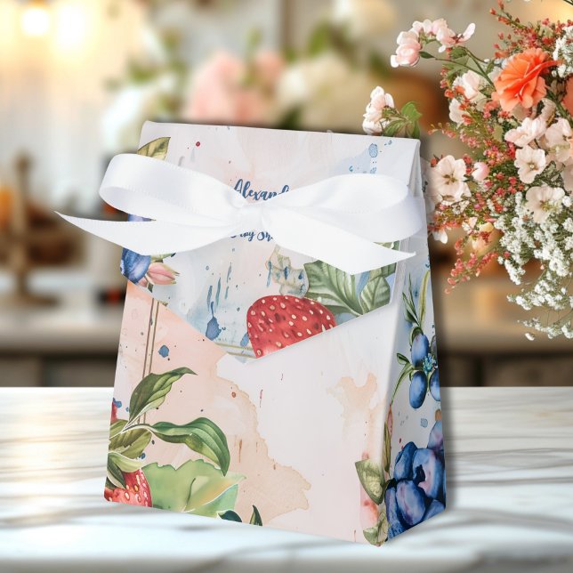 Ballotins Berry Sweet Wild Berries & Fleurs Baby shower (Créateur téléchargé)