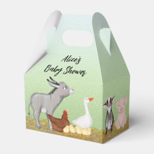 Ballotins Bêtes animaux de ferme baby shower ballotin