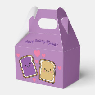 Ballotins Beurre d'arachide et Jelly fête d'anniversaire PBJ