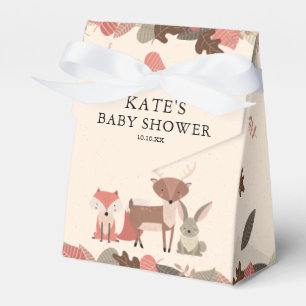 Ballotins Bienvenue à la Baby Shower Animaux de la Forêt