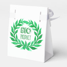 Bio Produit Aquarelle verte Ferme Aliments frais