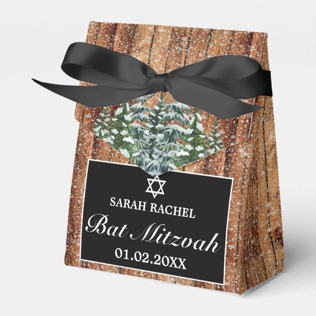 Ballotins Black Snowy Bois & Forêt Pine Bar Bat mitzvah (Verso)