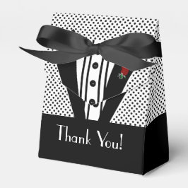 Ballotins Black Tuxedo- Merci préféré des invités