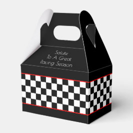 Ballotins Blanc Noir Avec Boîtier Rouge