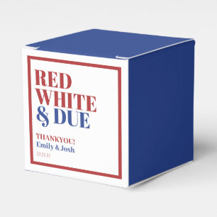 Ballotins Blanc rouge et Baby shower du 4 juillet