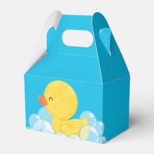 Ballotins Bleu Aquarelle Caoutchouc Fête Favoriser les boîte