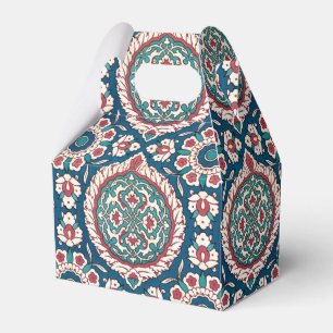 Ballotins Bleu blanc rouge Turquoise Oriental Azulejo Motif