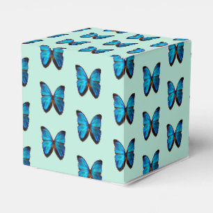 Ballotins Bleu Butterfly Faveurs Cadeau/boîte de fête