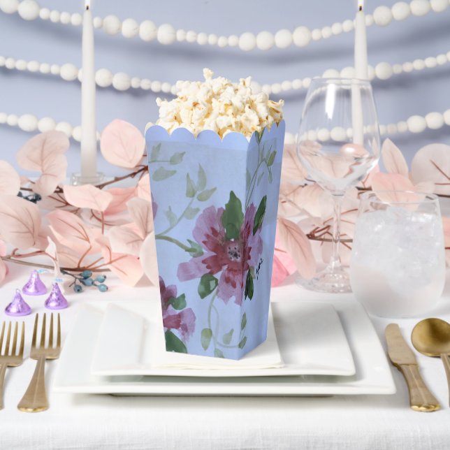 Ballotins Bleu Clair Et Bourgogne (Mariage)