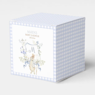 Ballotins Bleu En vichy Peter le Baby shower Rabbit MUTED BL