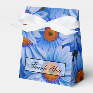 Ballotins Bleu floral bleu tournesol bleu marguerites motif